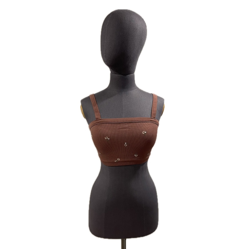 Gilly Hicks Mauve Crop Top
